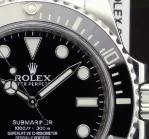 Diving Professional Watches | Men's Watches | Sant Blanc ROLEX 40mm Mens Stainless Steel Submariner Black Ceramic Bezel Dial Model 114060