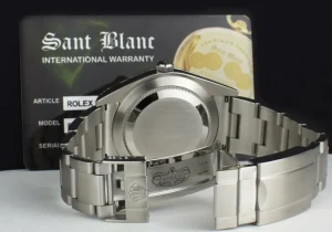 Sports Watches | Men's Watches | Sant Blanc ROLEX 39mm Mens Stainless Steel Explorer Black Index Dial Model 214270