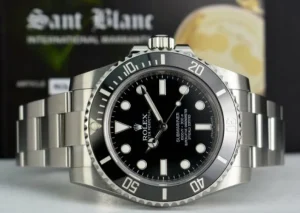 Diving Professional Watches | Men's Watches | Sant Blanc ROLEX 40mm Mens Stainless Steel Submariner Black Ceramic Dial Model 114060