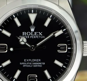 Sports Watches | Men's Watches | Sant Blanc ROLEX 39mm Mens Stainless Steel Explorer Black Index Dial Model 214270