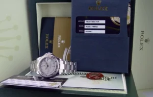 Yachting Professional Watches | Men's Watches | Sant Blanc ROLEX 35mm Midsize Platinum & Stainless Steel Yachmaster 35 Model 168622