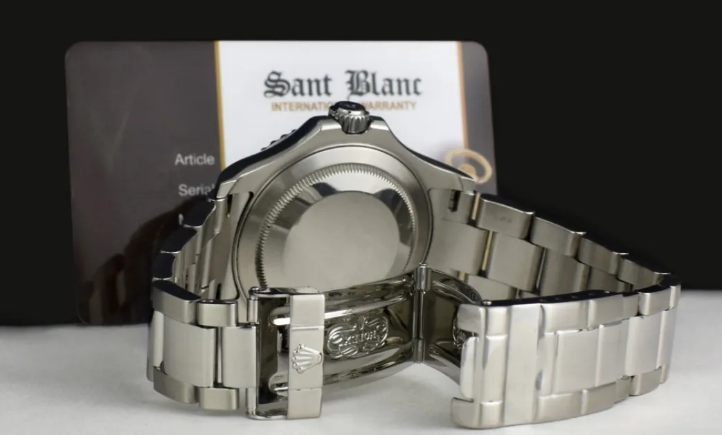 rolex_mm_platinum__stainl_5-3.webp Yachting Professional Watches | Men's Watches | Sant Blanc ROLEX 40mm Platinum & Stainless Steel YachtMaster Platinum Dial Model 16622