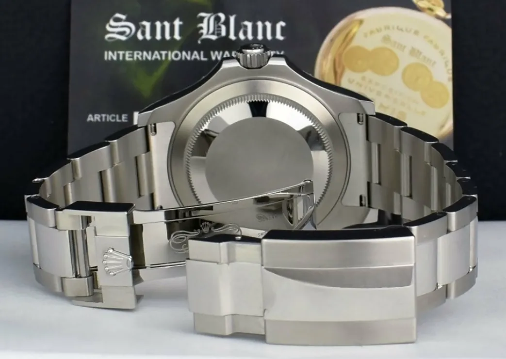 rolex_mm_platinum__stainl_7.webp Yachting Professional Watches | Sports Watches | Sant Blanc ROLEX 40mm Platinum & Stainless Steel Yachtmaster Rhodium Dial Model 116622