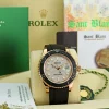 Yachting Professional Watches | Men's Watches | Sant Blanc ROLEX 40mm Rose Gold Yachtmaster Pave Diamond Model 116655