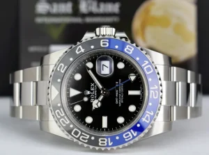 Sports Watches | Pilots Professional Watches | Sant Blanc ROLEX 40mm Stainless GMT Master II Blue Black 