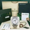 Field Professional Watches | Sant Blanc ROLEX 42mm Stainless Steel Explorer II White Dial with Box & Card & Tags Model 216570