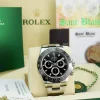 Men's Watches | Racing Professional Watches | Sant Blanc ROLEX 40mm Stainless Steel DAYTONA Black Dial Ceramic Bezel Model 116500LN