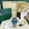 Scientists Professional Watches | Sant Blanc ROLEX 40mm Stainless Steel Milgauss Blue Z Dial w/ Card Model 116400GV