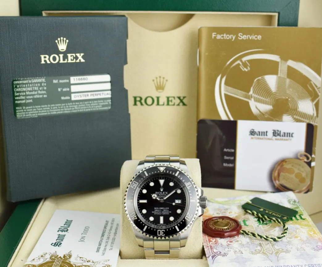 rolex_mm_stainless_steel__0-28.webp Deep Diving Professional Watches | Sant Blanc ROLEX 44mm Stainless Steel Deepsea Sea Dweller Black Dial Model 116660