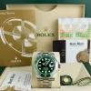 Diving Professional Watches | Sports Watches | Sant Blanc ROLEX 40mm Stainless Steel Submariner Green Ceramic Bezel - Hulk - Model 116610LV