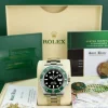 Diving Professional Watches | Men's Watches | Sant Blanc ROLEX 41mm Stainless Steel Submariner "Kermit" Green Ceramic Bezel Model 126610LV