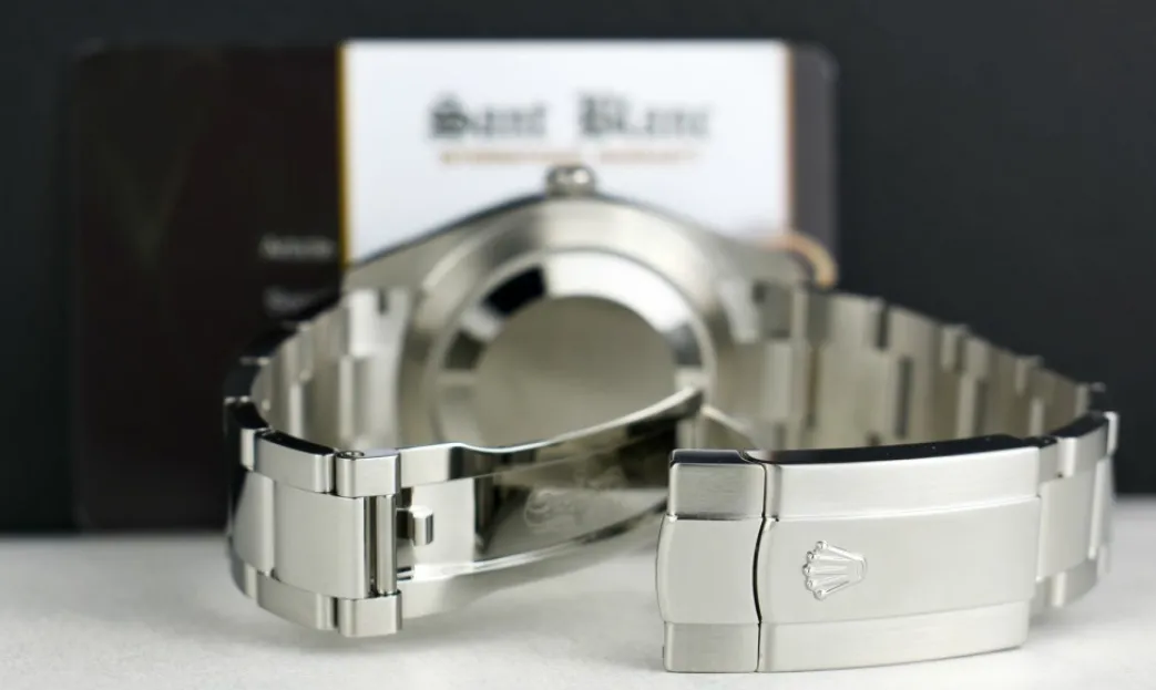 rolex_mm_stainless_steel__1-2.webp Dress Watches | Sant Blanc ROLEX 41mm Stainless Steel DateJust 41 Blue Roman with Box & Card Model 126300