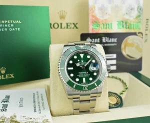 Diving Professional Watches | Sports Watches | Sant Blanc Rolex 40mm Stainless Steel Submariner Green