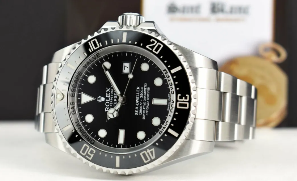 rolex_mm_stainless_steel__3-27.webp Deep Diving Professional Watches | Sant Blanc ROLEX 44mm Stainless Steel Deepsea Sea Dweller Black Dial Model 116660