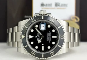 Diving Professional Watches | Sports Watches | Sant Blanc ROLEX 40mm Stainless Steel Submariner Black Dial Ceramic Bezel Model 116610LN