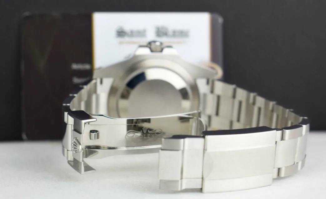 rolex_mm_stainless_steel__4-12.webp Men's Watches | Pilots Professional Watches | Sant Blanc ROLEX 40mm Stainless Steel GMT Master II PEPSI Bezel Oyster Bracelet 126710BLRO