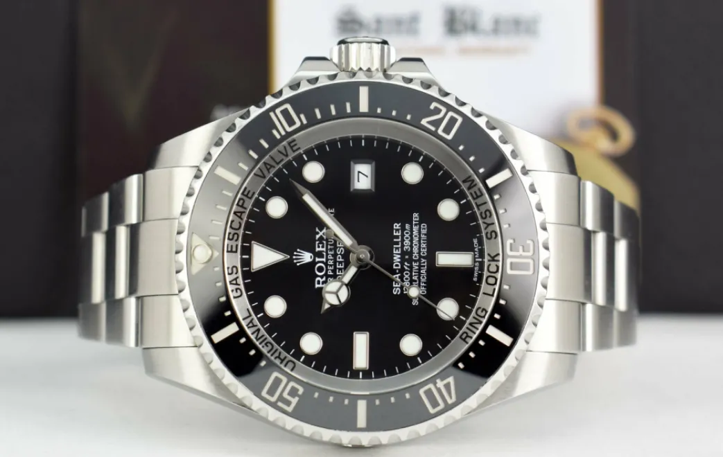 rolex_mm_stainless_steel__4-27.webp Deep Diving Professional Watches | Sant Blanc ROLEX 44mm Stainless Steel Deepsea Sea Dweller Black Dial Model 116660