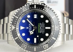 Deep Diving Professional Watches | Sant Blanc ROLEX 44mm Stainless Steel Deepsea SeaDweller D Blue James Cameron Model 136660