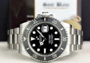 Diving Professional Watches | Sports Watches | Sant Blanc ROLEX 41mm Stainless Steel Submariner Black Ceramic Bezel Model 126610LN