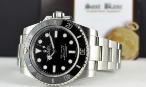 Diving Professional Watches | Sports Watches | Sant Blanc ROLEX 40mm Stainless Steel Submariner Black Dial Ceramic Bezel Model 114060