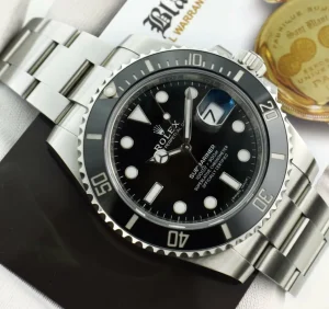 Diving Professional Watches | Sports Watches | Sant Blanc ROLEX 40mm Stainless Steel Submariner Black Dial Ceramic Bezel Model 116610LN