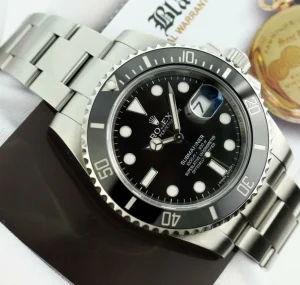 Diving Professional Watches | Sports Watches | Sant Blanc ROLEX 40mm Stainless Steel Submariner Black Ceramic Bezel Model 116610LN
