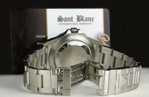 Sports Watches | Men's Watches | Sant Blanc ROLEX 40mm Stainless Steel Explorer II Black Dial SEL Model 16570