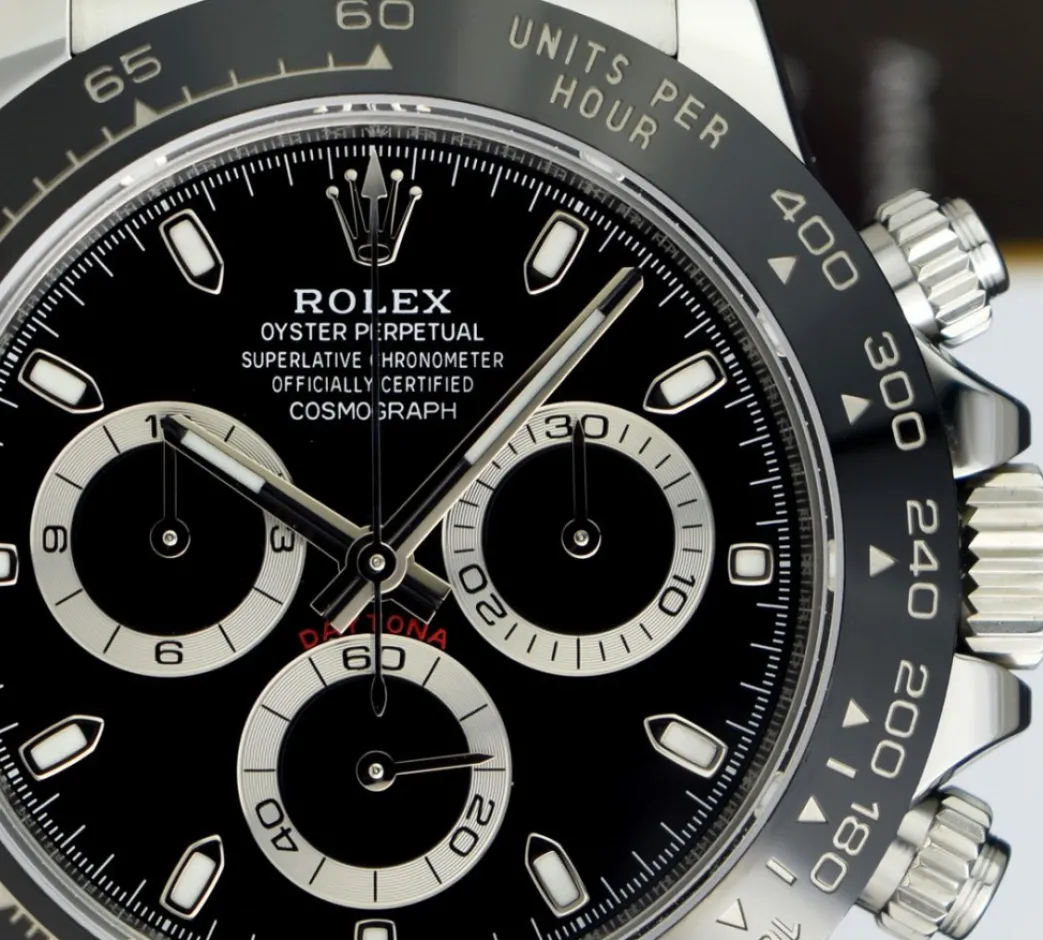 rolex_mm_stainless_steel__6-18.webp Men's Watches | Racing Professional Watches | Sant Blanc ROLEX 40mm Stainless Steel DAYTONA Black Dial Ceramic Bezel Model 116500LN