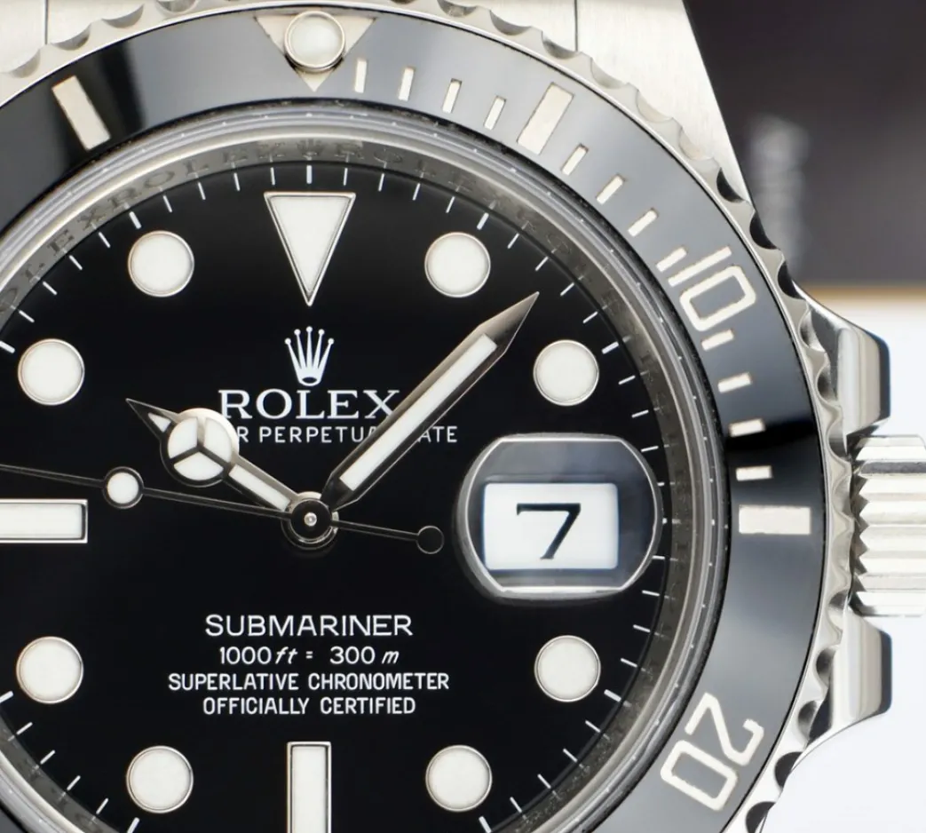 rolex_mm_stainless_steel__6-56.webp Diving Professional Watches | Sant Blanc ROLEX 40mm Stainless Steel Submariner Black Dial Ceramic Bezel Model 116610LN