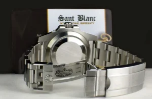 Diving Professional Watches | Sports Watches | Sant Blanc ROLEX 40mm Stainless Steel Submariner Green Ceramic Bezel - Hulk - Model 116610LV