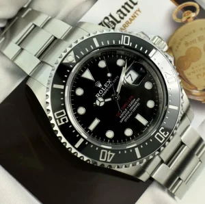 Diving Professional Watches | Men's Watches | Sant Blanc Rolex 43mm Stainless Steel Sea Dweller Black Mark II Dial Model 126600