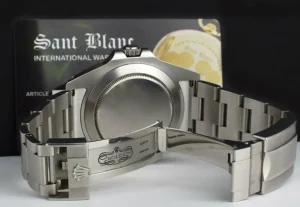 Sports Watches | Field Professional Watches | Sant Blanc ROLEX 42mm Stainless Steel Explorer II Black Dial Model 216570