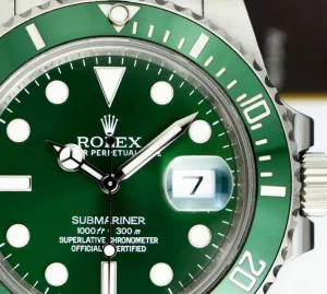Diving Professional Watches | Sports Watches | Sant Blanc ROLEX 40mm Stainless Steel Submariner Green Ceramic Bezel - Hulk - Model 116610LV