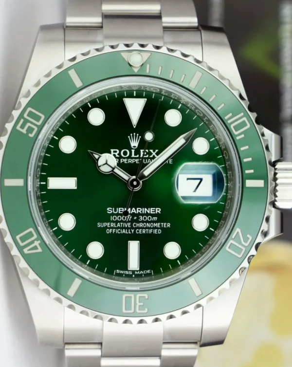 Diving Professional Watches | Sports Watches | Sant Blanc Rolex 40mm Stainless Steel Submariner Green