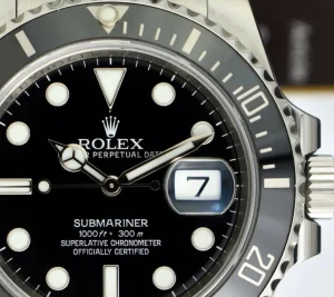 Diving Professional Watches | Sports Watches | Sant Blanc ROLEX 40mm Stainless Steel Submariner Black Ceramic Bezel Model 116610LN