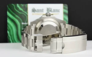 Diving Professional Watches | Sant Blanc ROLEX 41mm Stainless Submariner MK 2 Green Bezel