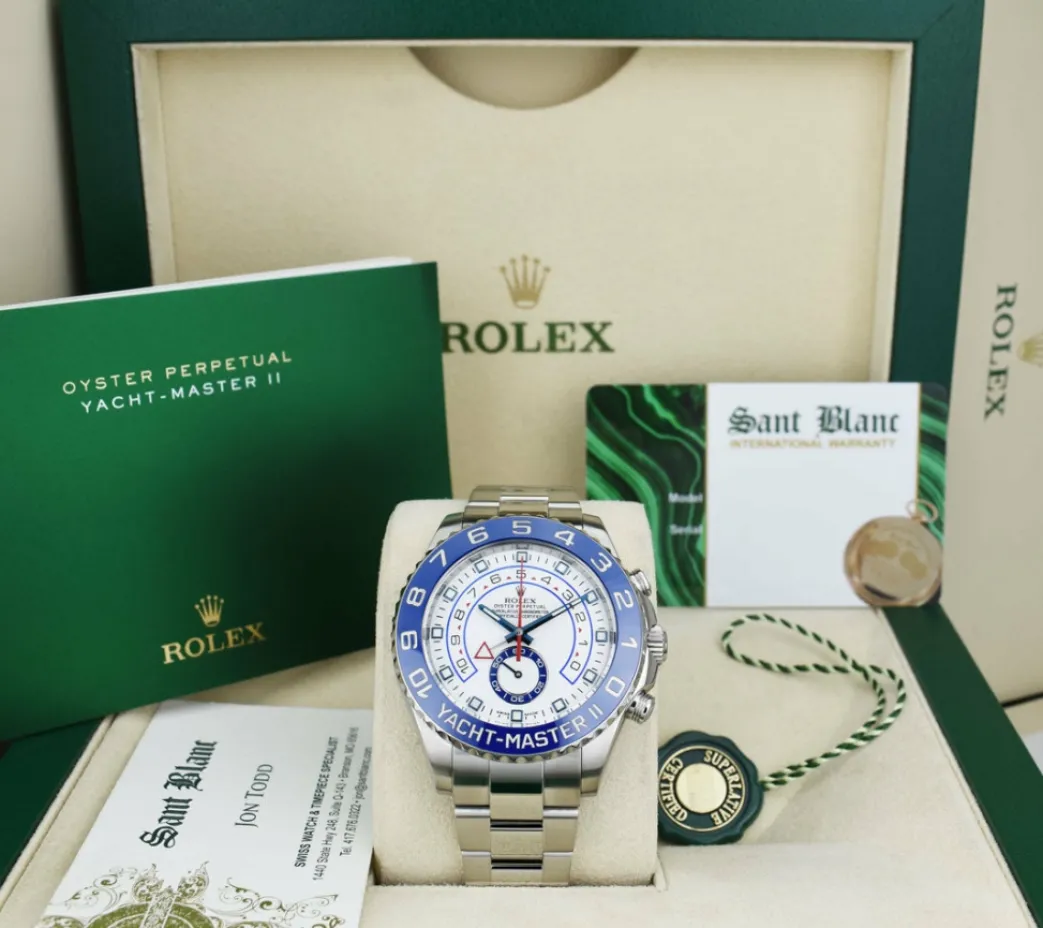 rolex_mm_stainless_yachtm_0.webp Yachting Professional Watches | Sant Blanc ROLEX 44mm Stainless YachtMaster II Model 116680