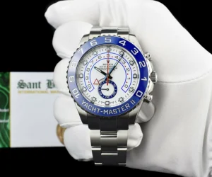 Yachting Professional Watches | Sant Blanc ROLEX 44mm Stainless YachtMaster II Model 116680