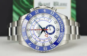 Yachting Professional Watches | Sant Blanc ROLEX 44mm Stainless YachtMaster II Model 116680