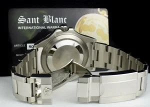 Yachting Professional Watches | Men's Watches | Sant Blanc Rolex Platinum & Stainless Steel Yachtmaster Blue Dial Model 116622