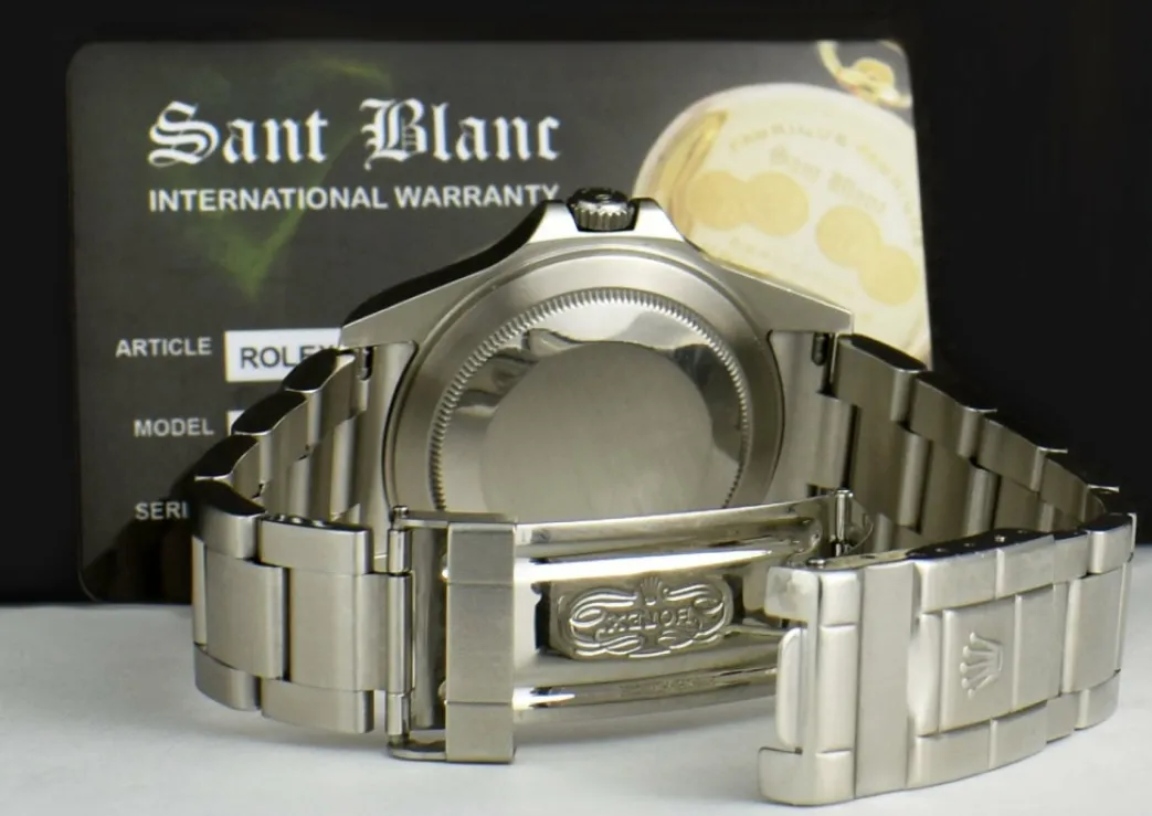 rolex_rehaut_mens_mm_stai_7.webp Sports Watches | Men's Watches | Sant Blanc ROLEX Rehaut Mens 40mm Stainless Steel Explorer II Black Index Dial Model 16570