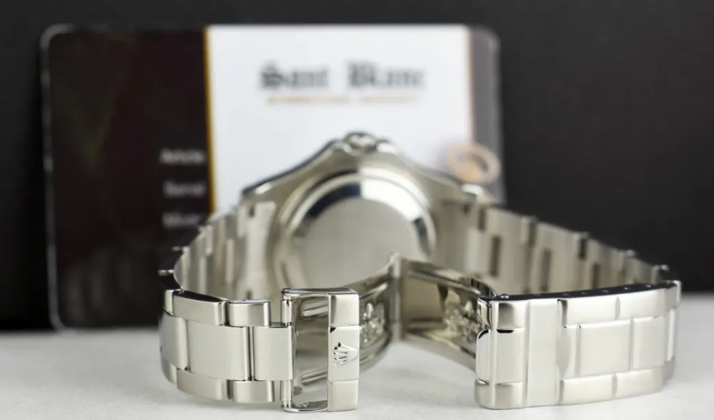 rolex_rehaut_midsize_plat_5.webp Yachting Professional Watches | Sant Blanc ROLEX Rehaut Midsize Platinum & Stainless Steel Yachmaster Model 168622