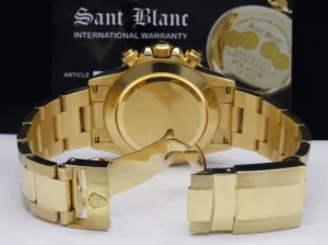 Men's Watches | Racing Professional Watches | Sant Blanc ROLEX Rehaut 40mm 18kt Yellow Gold Daytona White Index Dial Model 116528