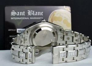 Men's Watches | Diamond Dress Watches | Sant Blanc ROLEX Rehaut Platinum Masterpiece Meteorite Diamond Dial Diamond Bracelet Model 18956
