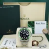 Diving Professional Watches | Sant Blanc ROLEX Rehaut Stainless Steel Submariner Green Bezel Kermit Model 16610 LV