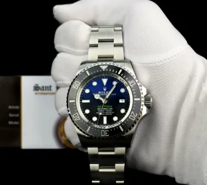 Sports Watches | Deep Diving Professional Watches | Sant Blanc ROLEX Stainless Steel Deepsea SeaDweller Blue Gradient James Cameron Dial Model 126660