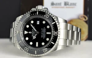 Deep Diving Professional Watches | Sant Blanc ROLEX Stainless Steel Deepsea Sea Dweller Black Dial Model 116660