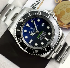 Sports Watches | Deep Diving Professional Watches | Sant Blanc ROLEX Stainless Steel Deepsea SeaDweller Blue Gradient James Cameron Dial Model 126660