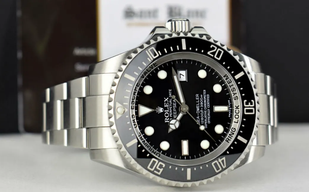 rolex_stainless_steel_dee_4.webp Deep Diving Professional Watches | Sant Blanc ROLEX Stainless Steel Deepsea Sea Dweller Black Dial Model 116660