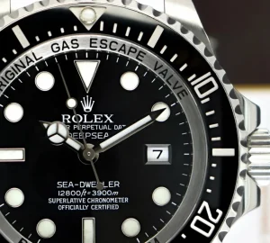 Deep Diving Professional Watches | Sant Blanc ROLEX Stainless Steel DEEPSEA Sea Dweller Black Dial Model 116660